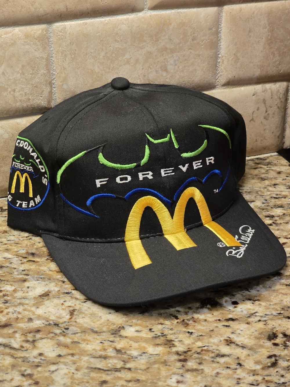 1995 Batman Forever Mcdonald's Snapback Hat RARE